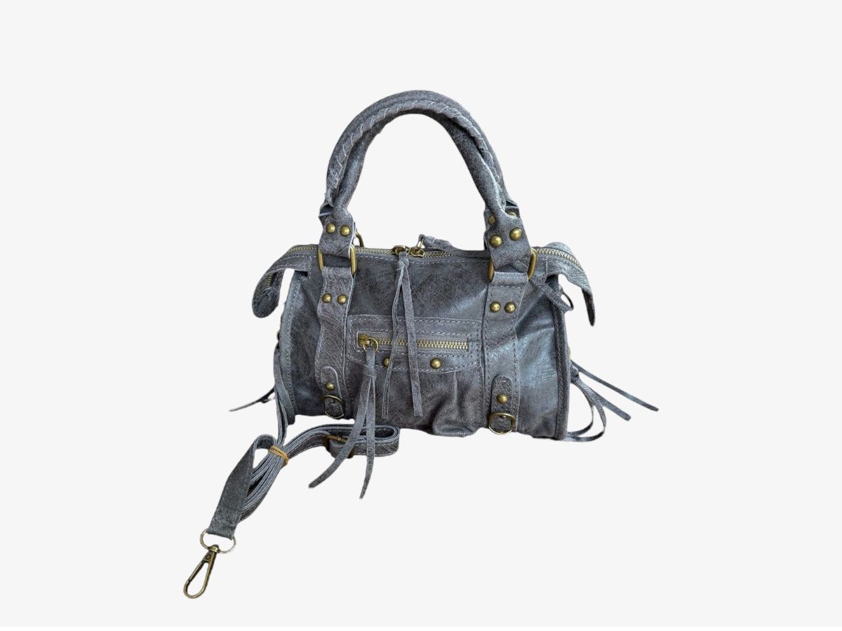 small bag dark grey