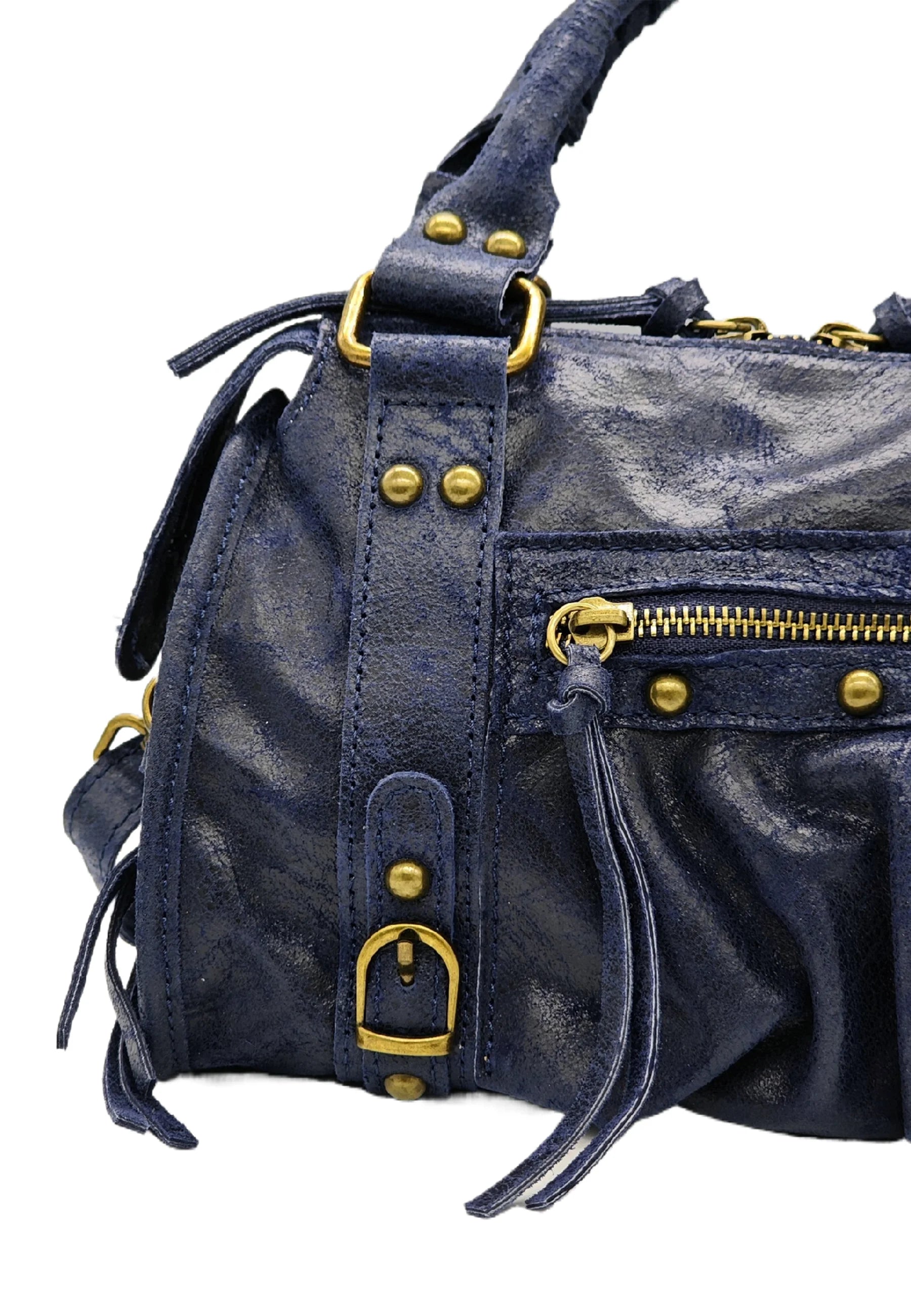 small bag dark blue